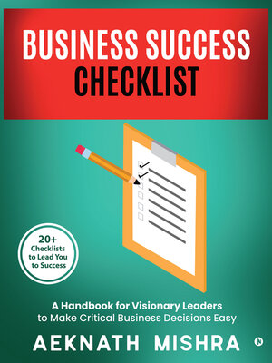 cover image of Business Success Checklist